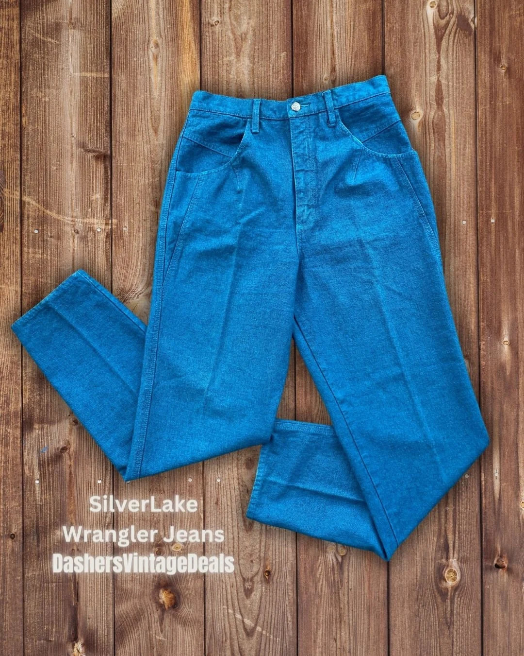 Vintage 31W Silverlake Wrangler Womens Jeans, Western High Waist Bareback Denim Pants, 80s Retro ... | Etsy (US)