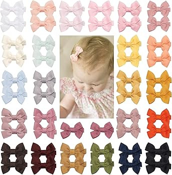 JOYOYO 50pcs Baby Girls Hair Clips No Slip for Thin Hair,Baby Barrettes for Fine Hair,Baby Girls'... | Amazon (US)