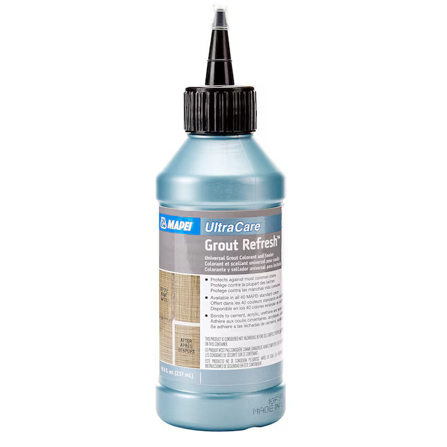 MAPEI  Grout Refresh 8-fl oz Warm Gray Ceramic/Porcelain Tile Grout Sealer Squeeze Bottle | Lowe's