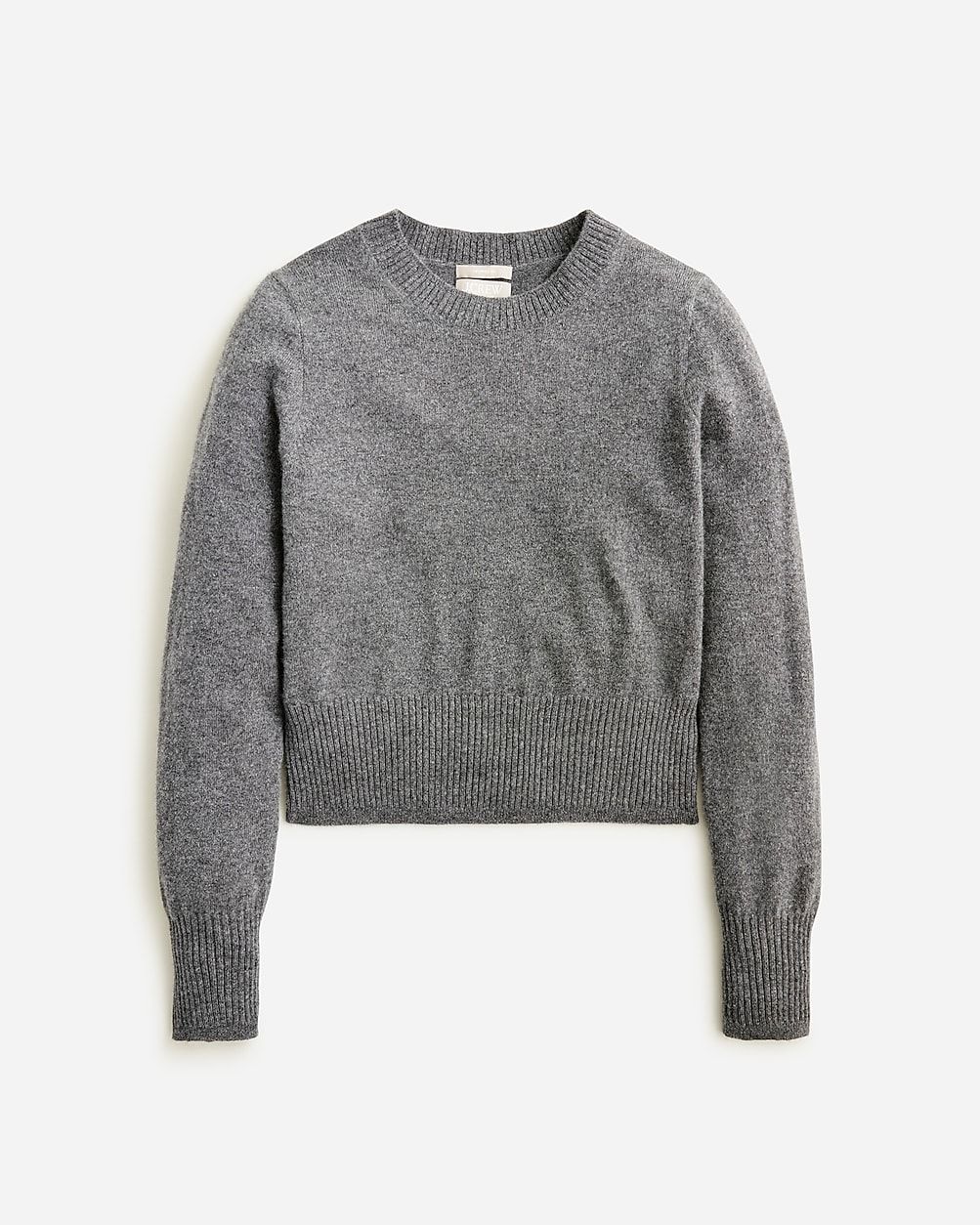 Cashmere shrunken crewneck sweater | J.Crew US