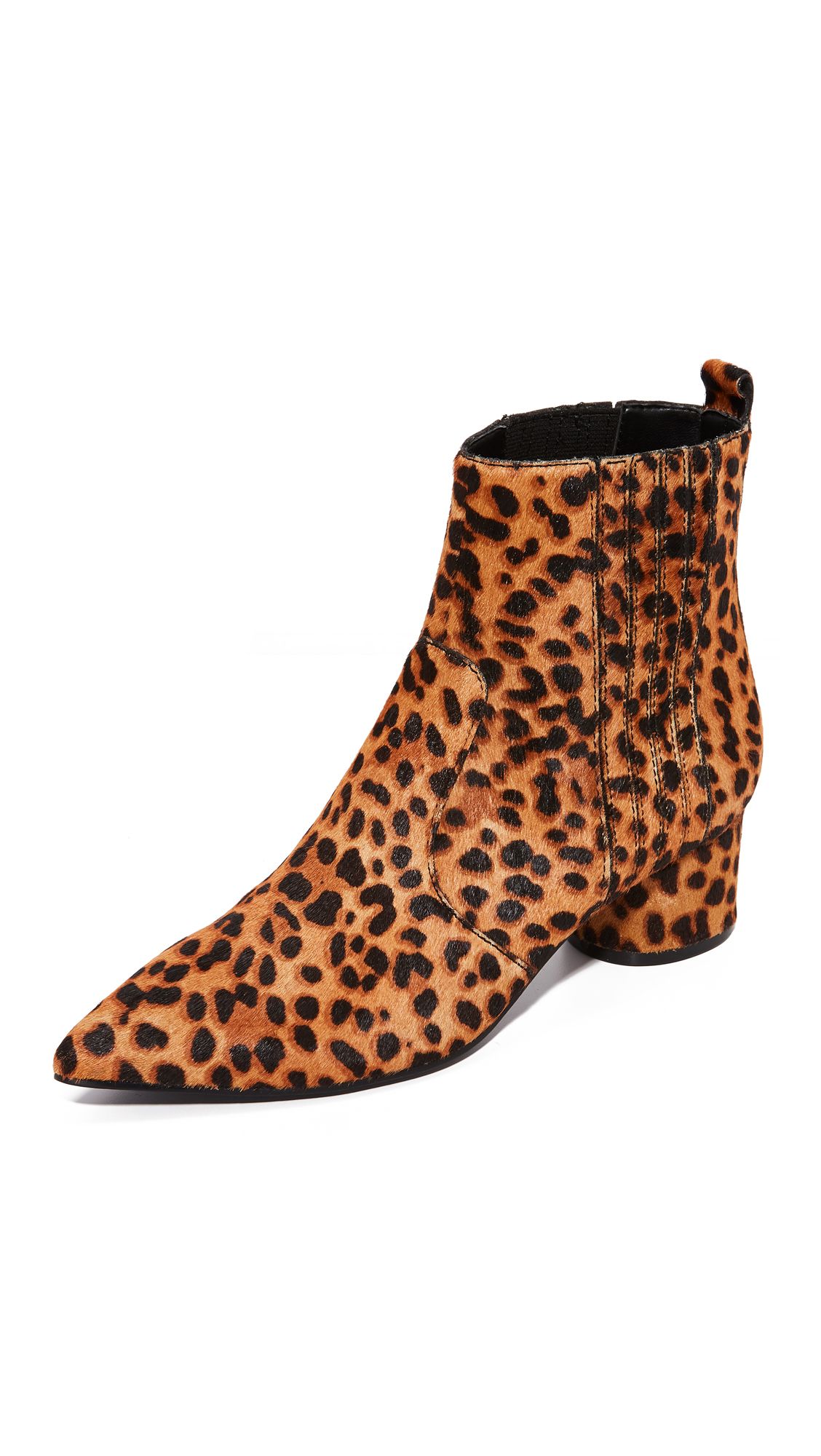 KENDALL + KYLIE Lacely Leopard Booties | Shopbop