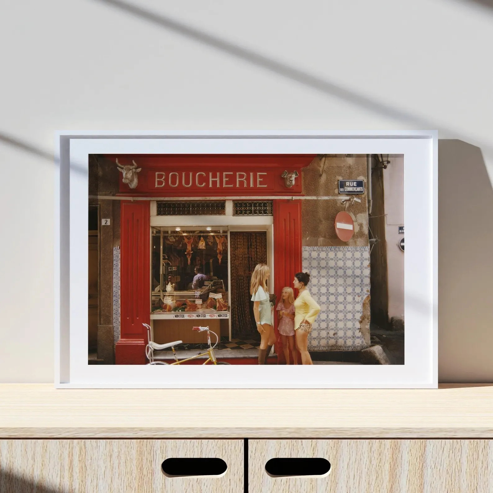 Slim Aarons Saint-tropez Boucherie Poster, Vintage Print, Photography Prints, High Society Photo ... | Etsy (Global)