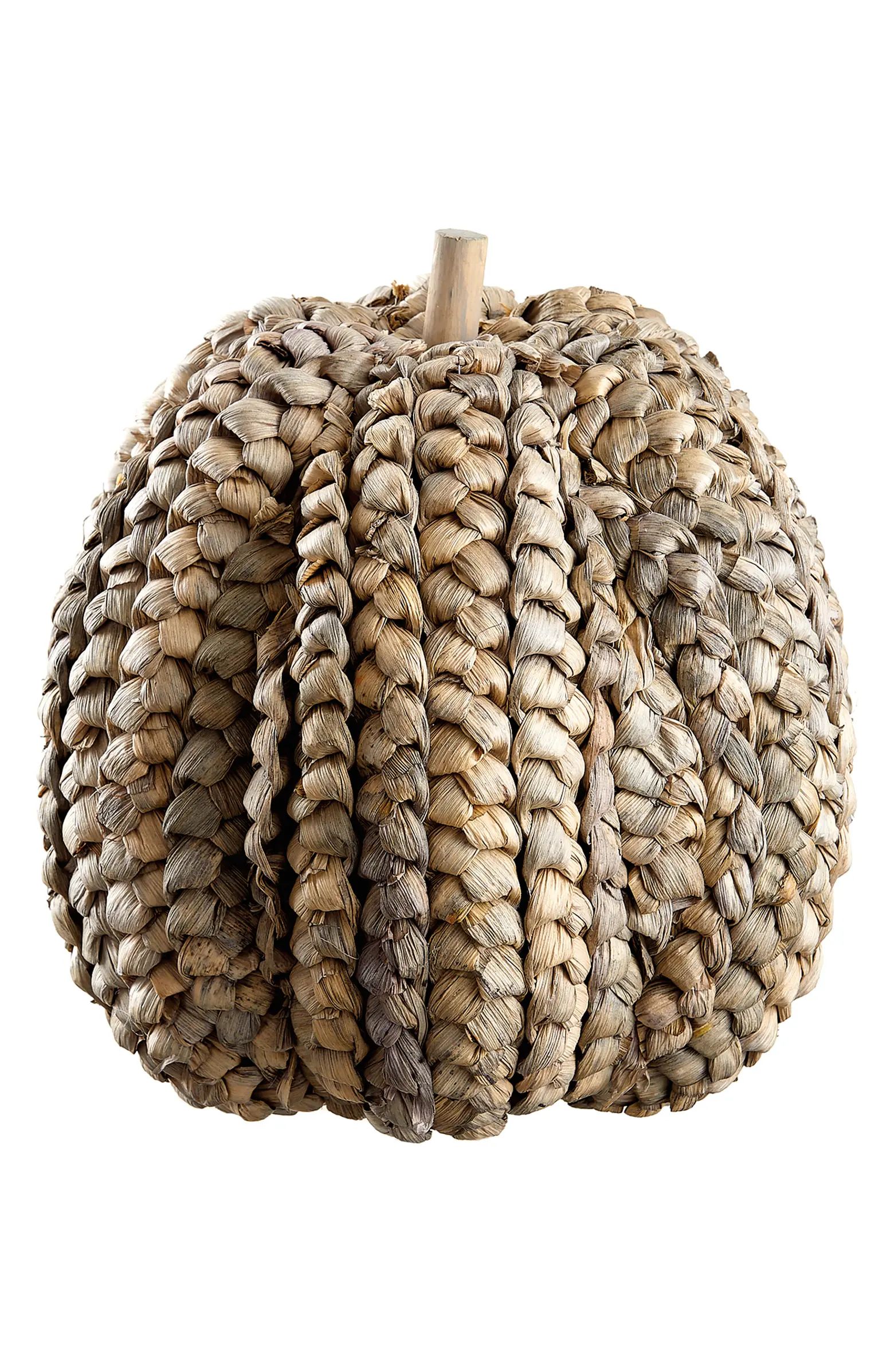 Corn Husk Pumpkin | Nordstrom