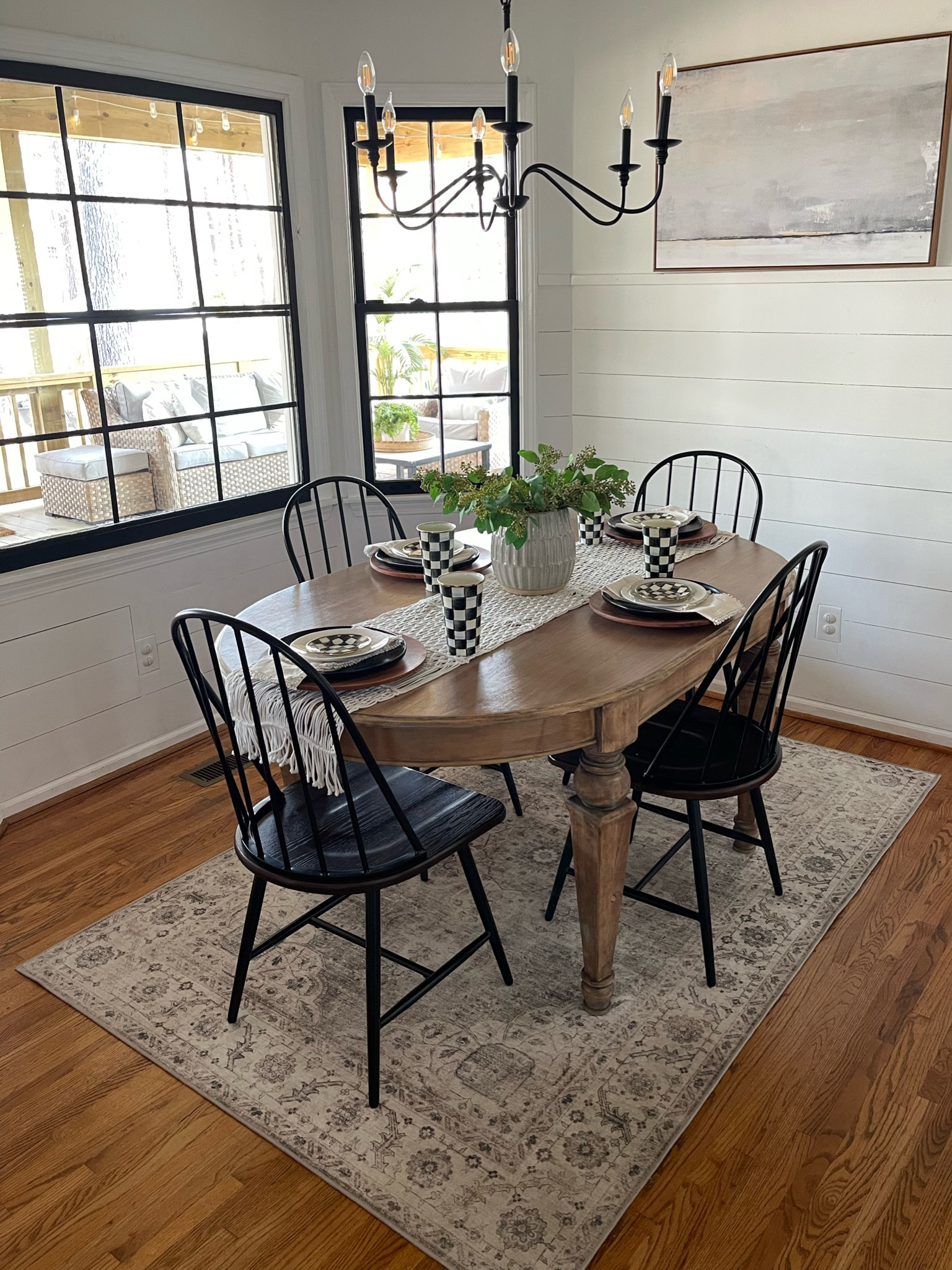 Simple dining table setting.

#LTKFind #LTKhome #LTKSeasonal