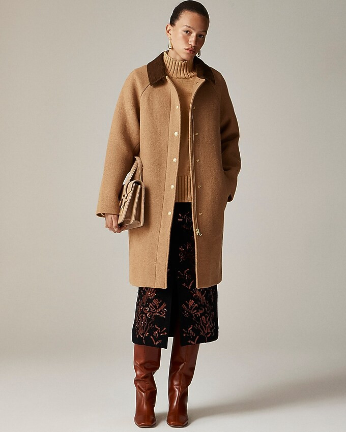 Stowe parka in Italian stadium-cloth | J. Crew US