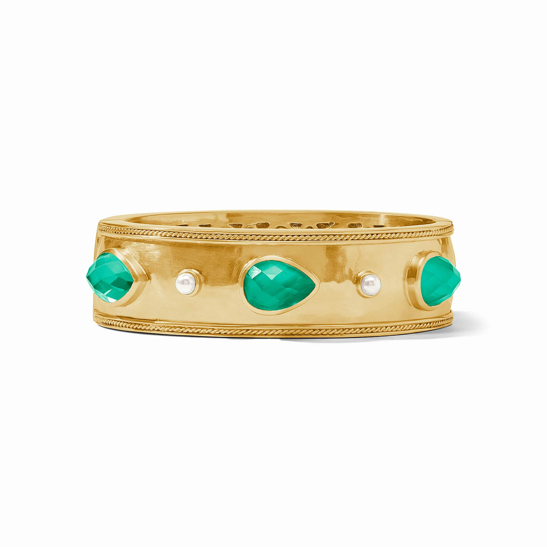 Cannes Stone Statement Hinge Bangle | Julie Vos | Julie Vos