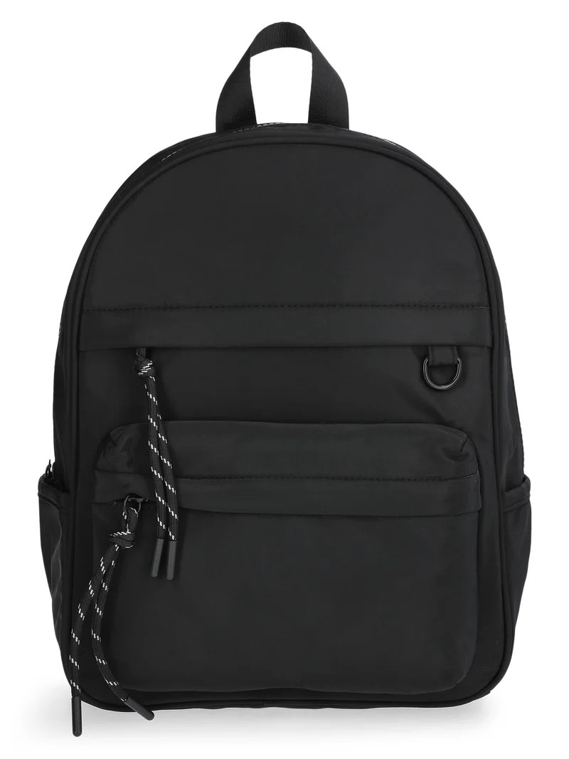 No Boundaries Women's Hands Free Mini Backpack, Black | Walmart (US)