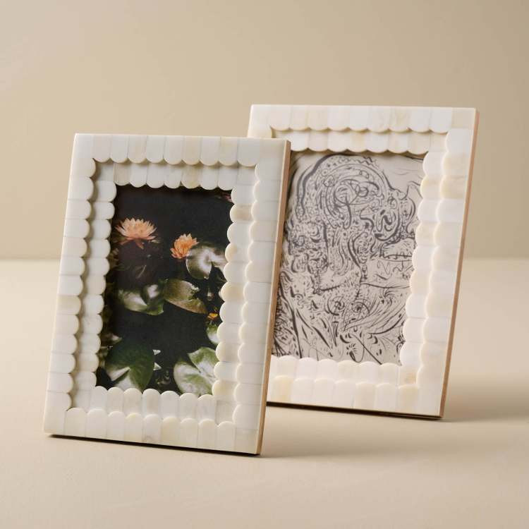 Joan Scalloped Photo Frame | Magnolia