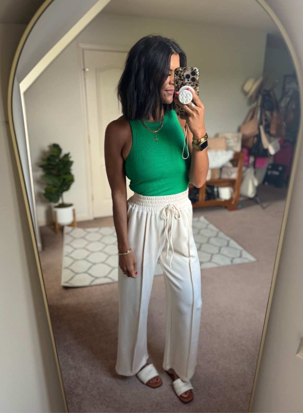 size xs in tank with built in bra Size small in pants

#LTKFindsUnder100 #LTKSeasonal