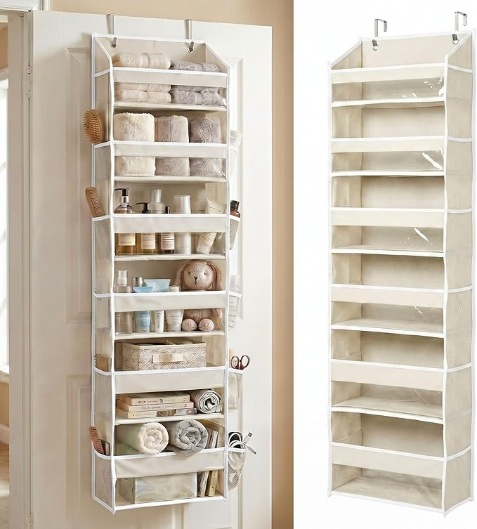 HOMELUX THEORY UPGRADED 6 Tiers Over The Door Organizer Hanging - 100D EXTRA THICK & 50lbs HUGE C... | Amazon (US)