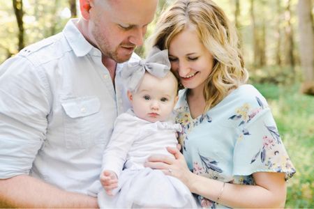 Family photography // men’s outfit for pictures: dark jeans & a light blue button up // women’s outfit for pictures: blue sundress and sandals // baby outfit for pictures: white onesie, gray tulle skirt and gray bow

#LTKfamily #LTKmens #LTKbaby