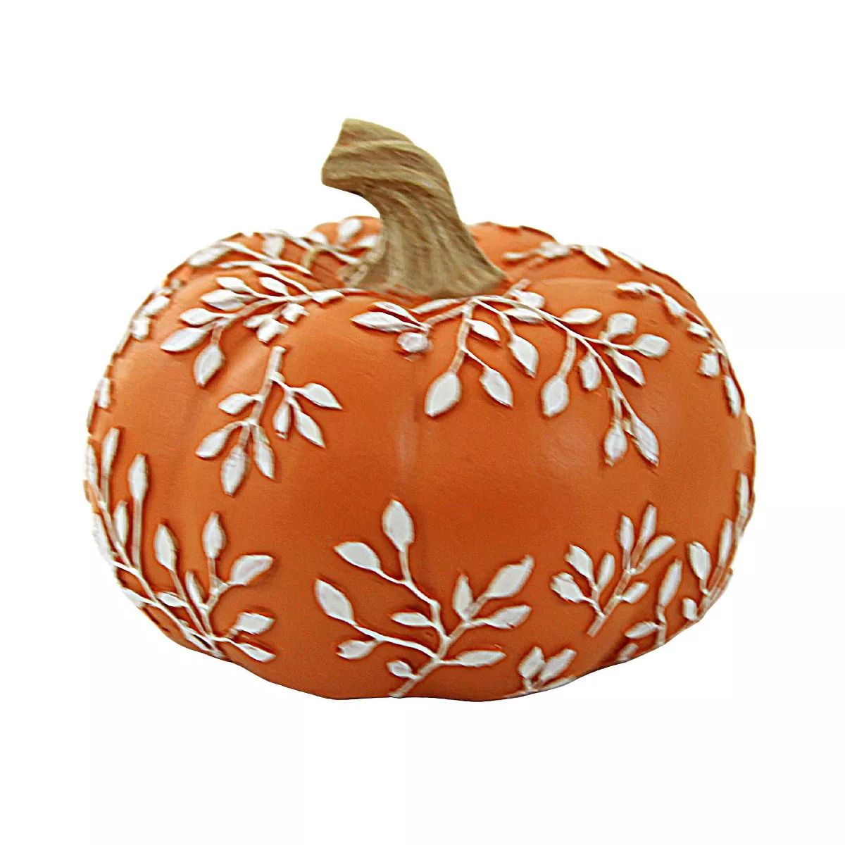 Fall Raised Leaf Pumpkins Set / 2  -  Decorative Objects | Target