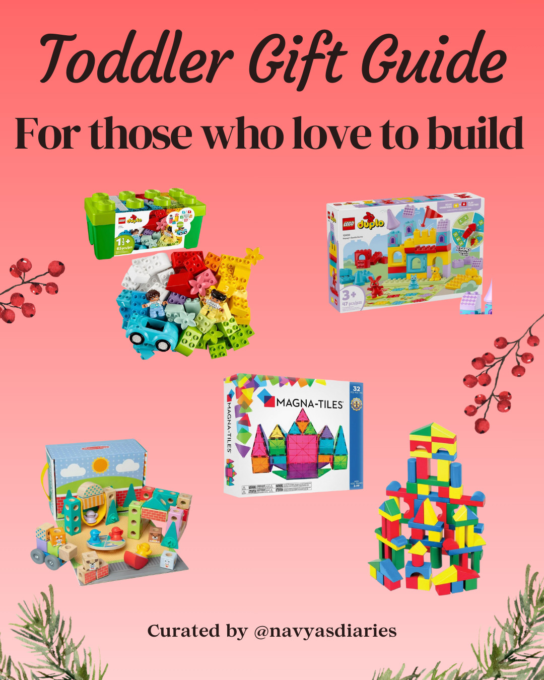 Perfect gift guide for kids who love to build blocks and stack toys 

 #LTKGiftGuide #LTKKids