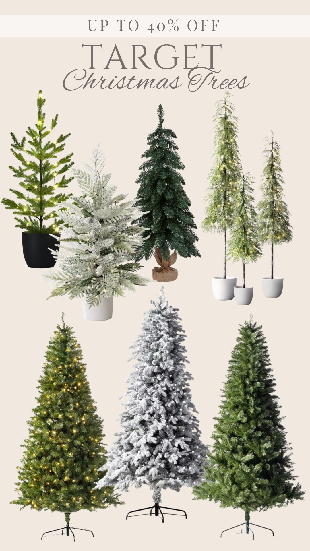 Target Christmas Trees up to 40% off!

Holiday decor, Christmas decor, flocked tree 

#LTKSaleAlert #LTKStyleTip #LTKHoliday