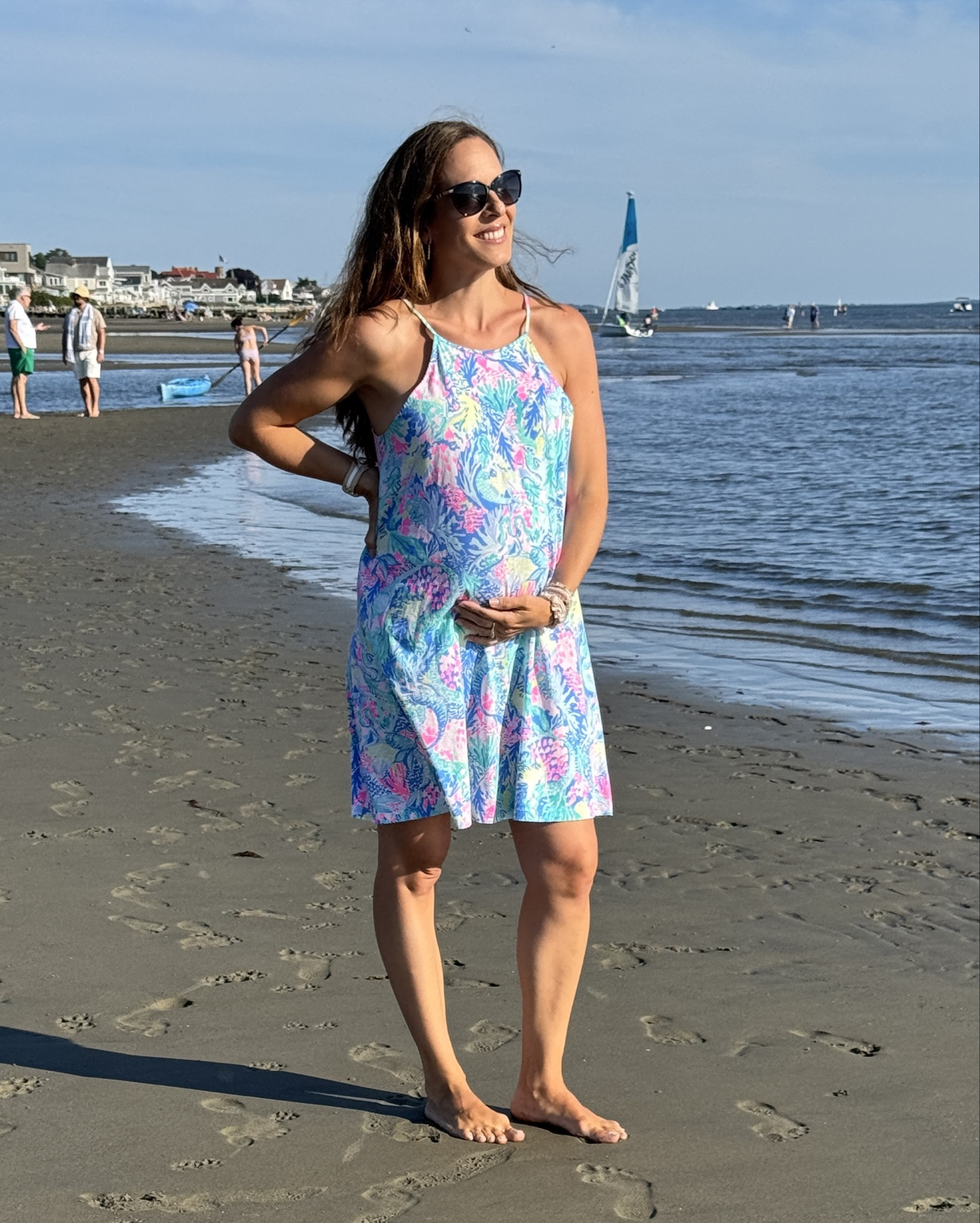 Loving my thrifted Lilly Pulitzer mermaid print (Mermaid Cove an older print I love) shift dress perfect for beach days in the summer! The tassel detail in the back (swipe to see it) is so cute! I linked similar Lilly dresses and many are on sale! 

#LTKSeasonal #LTKSaleAlert #LTKStyleTip