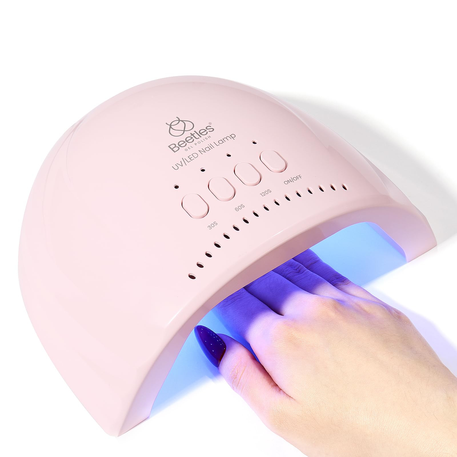 Amazon.com: Beetles UV Nail Lamp - LED Nail Lamp with 3 Timer 30/60/120s UV Light for Gel Nails S... | Amazon (US)