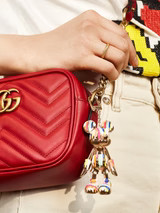 Mickey Mouse Disney Bag Charm - Paint Drip | BaubleBar (US)