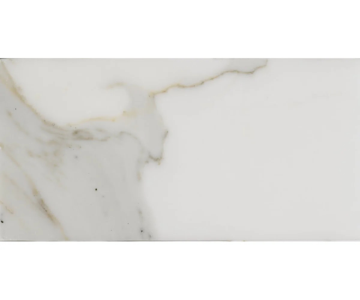 Calacatta 12" x 24" Marble Subway Wall & Floor Tile (Set of 6) | Wayfair North America