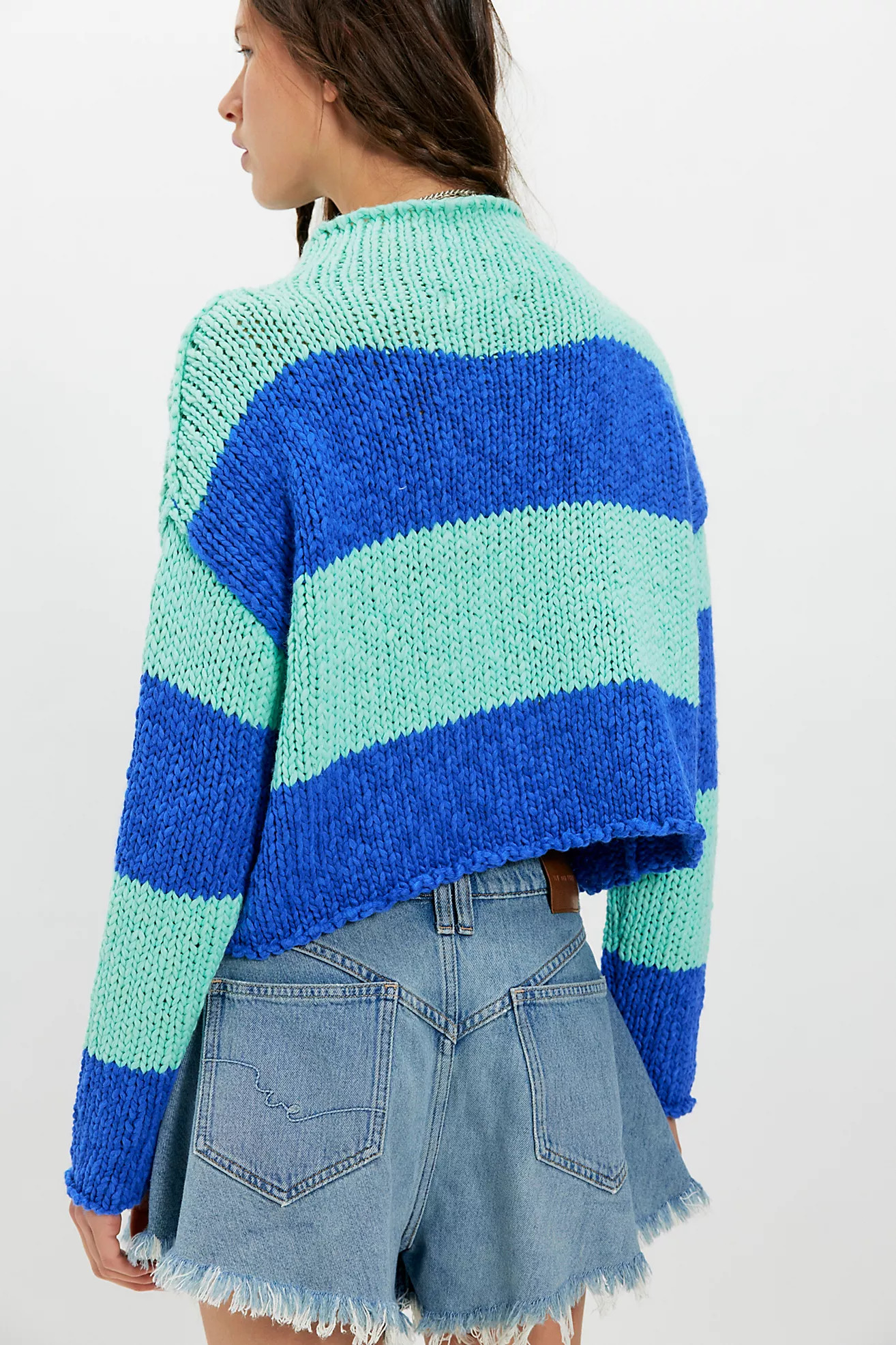Opal Rollneck Knit Stripe Sweater | Free People (Global - UK&FR Excluded)