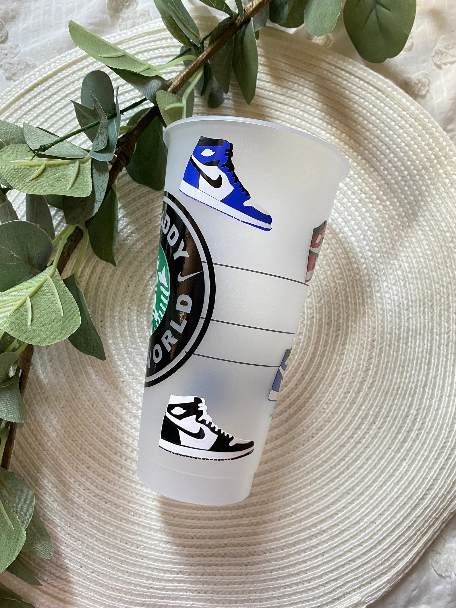 Sneakers Starbucks Cup | 24oz Cold Cup | Venti | Custom Tumbler | Etsy (US)