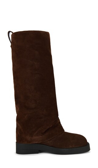 Keira Up Cloak Boot in Root Brown | Revolve Clothing (Global)