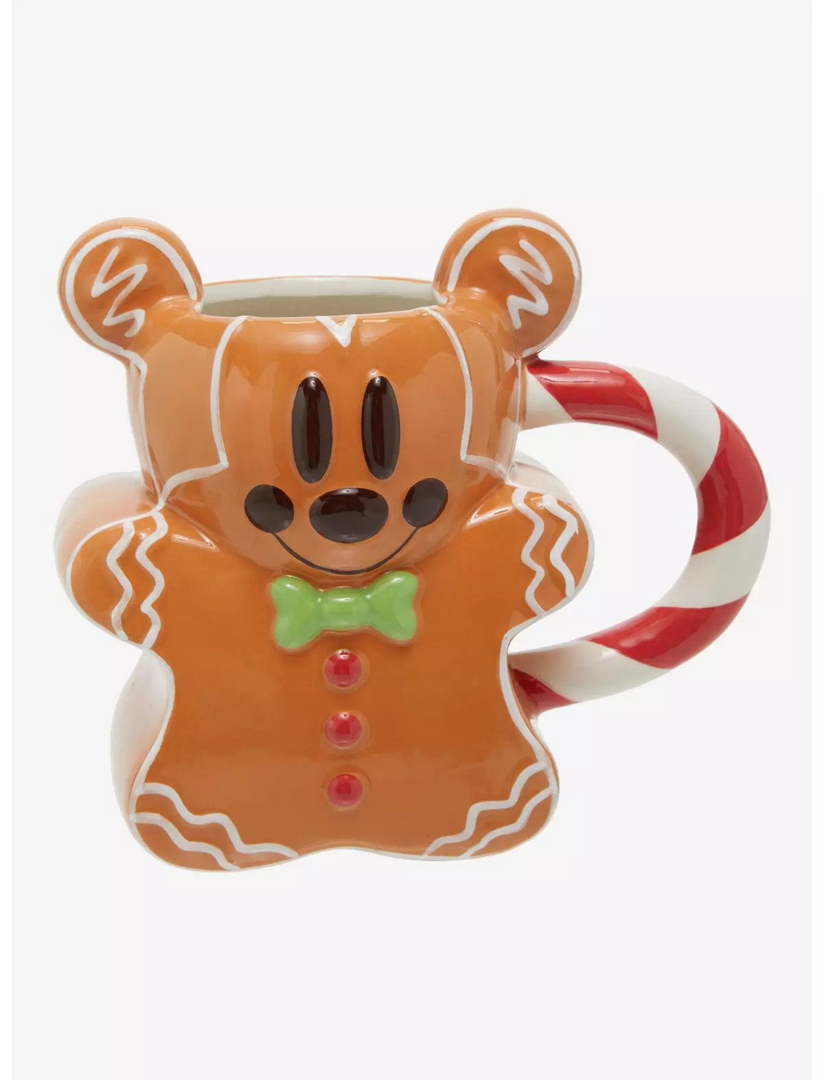 Disney Mickey Mouse Gingerbread Man Figural Mug | BoxLunch