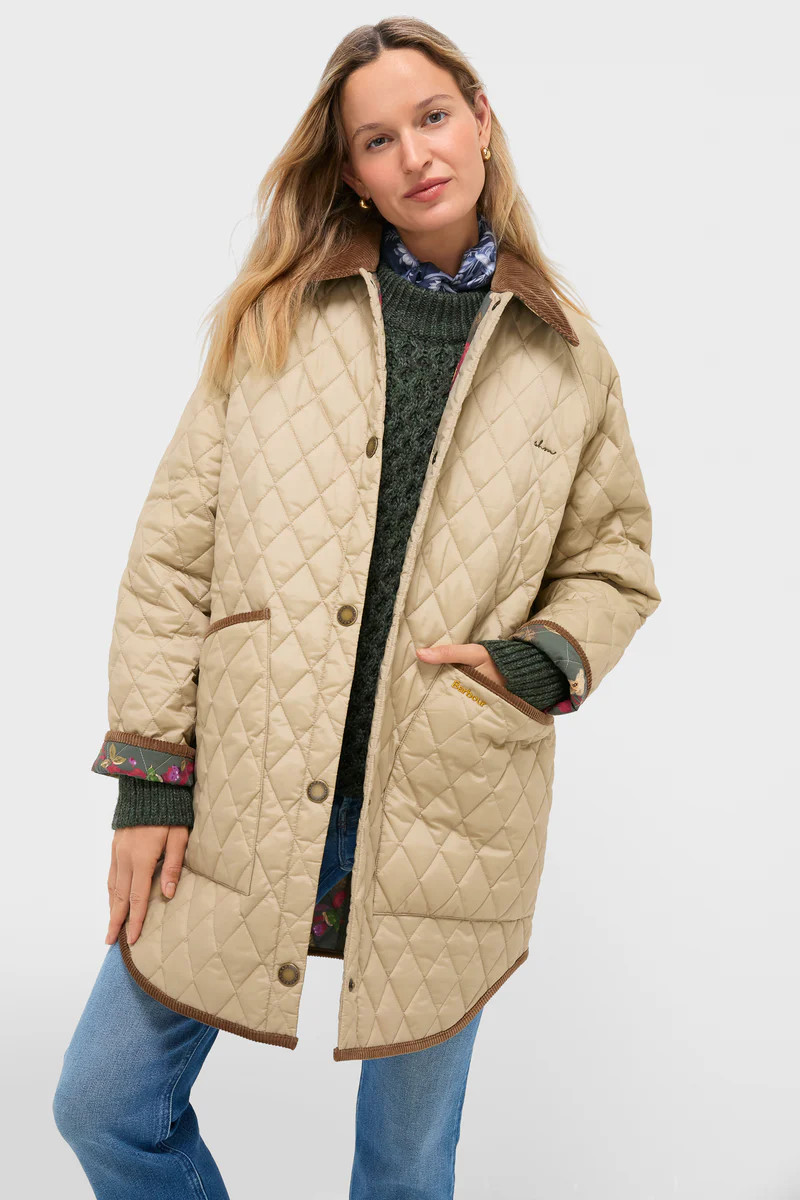 Light Fawn Barbour x Tuckernuck Miley Quilt | Tuckernuck (US)