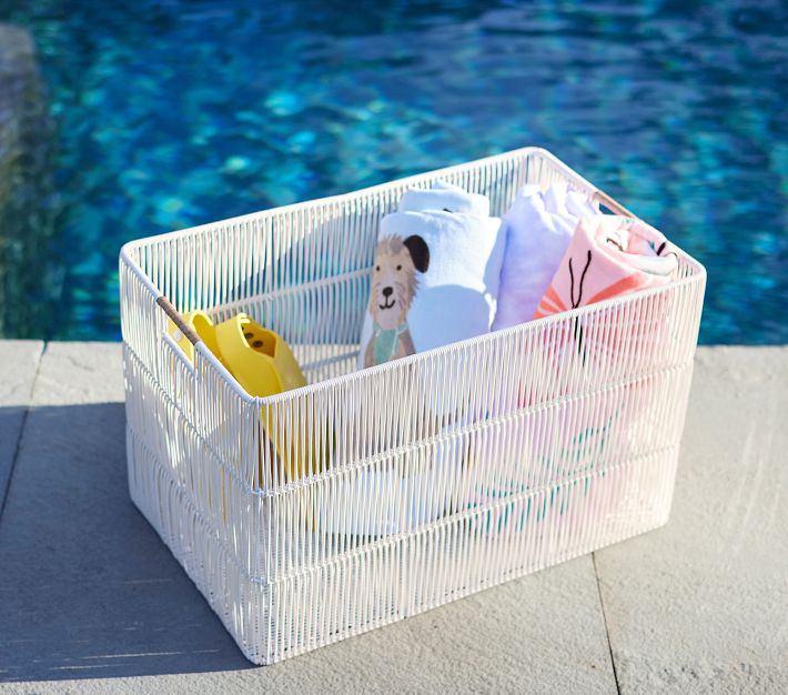 Weatherproof Indoor/Outdoor Storage Bin Collection | Pottery Barn Kids