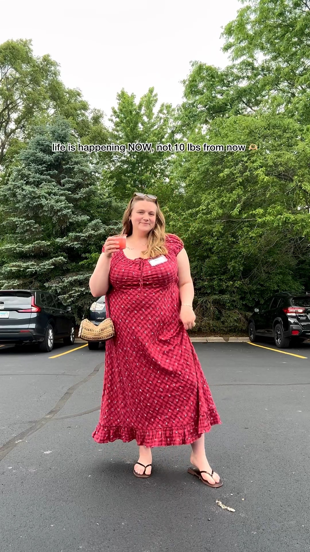 And I said what I said 😝

Life is happening nowww, not 10 pounds from now. The kids are on summer break, Mac is about to turn 1, and I’m not waiting for a different body to enjoy this season 🫶🏼

This dress was too cute not to share! Linked the whole OOTD in my LTK ❤️ Has anyone else just been wearing dresses on repeat lately?! 

#summerdress #midsizestyle #momstyle #bodyconfidence #ootd

#LTKMidsize #LTKmomlife #LTKSaleAlert