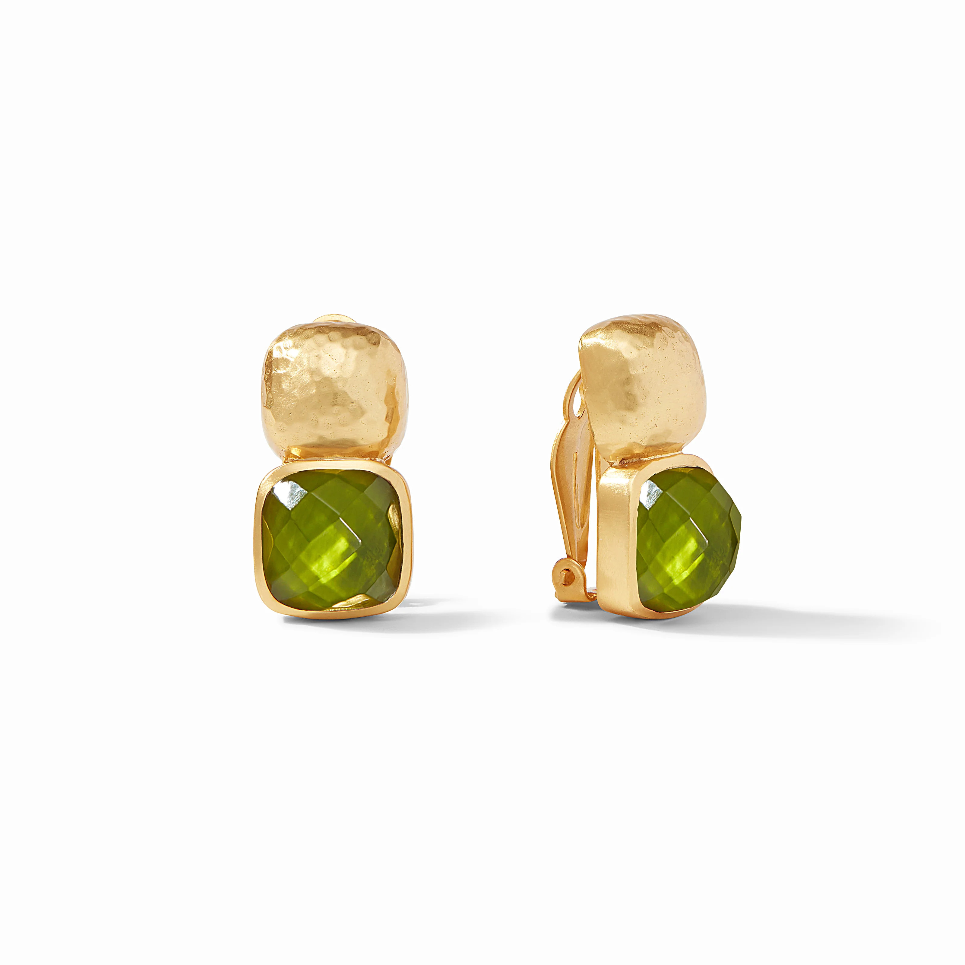 Catalina Clip - Iridescent Palmetto Green | Julie Vos
