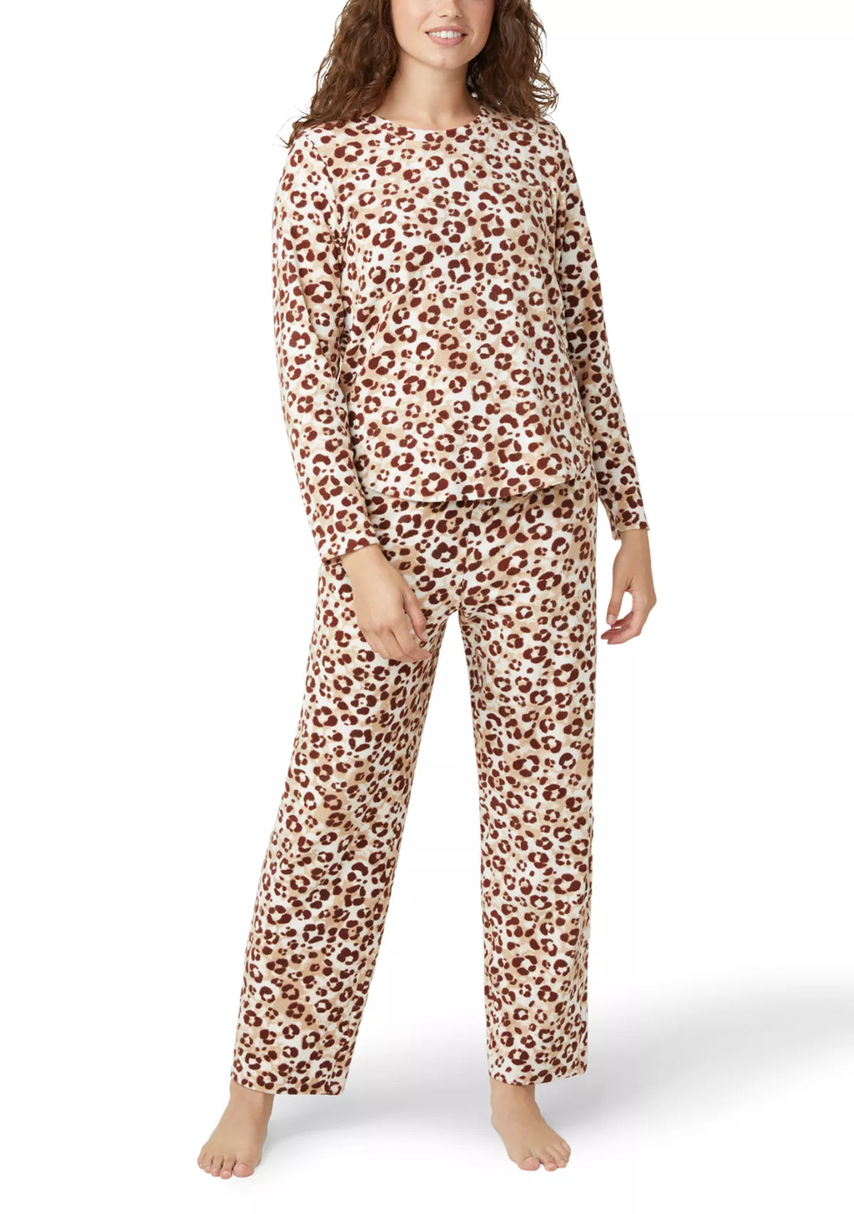 Women's Waffle Fleece PJ Set | Belk