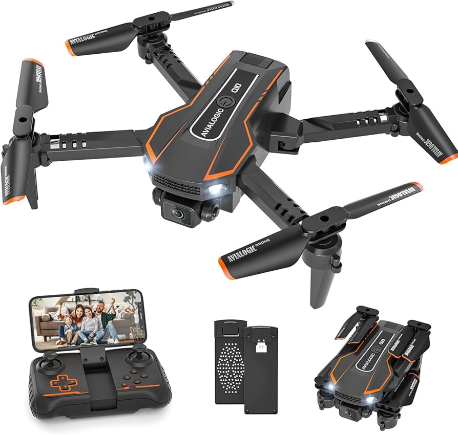 AVIALOGIC Mini Drone with Camera for Kids, Remote Control Helicopter Toys Gifts for Boys Girls, F... | Amazon (US)
