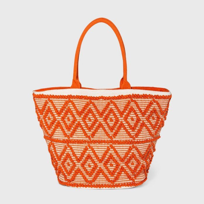 Jacquard Print Blanket Tote Handbag - Shade & Shore™ | Target