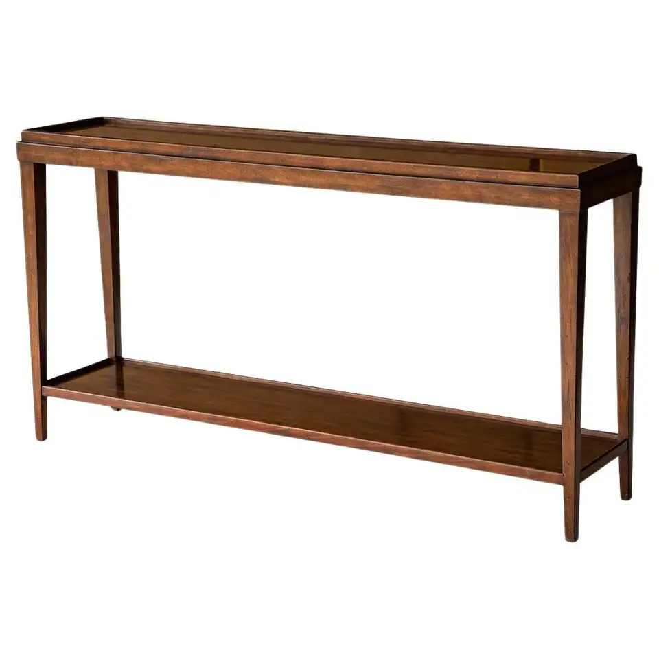 Classic Console Table - Country Finish | 1stDibs