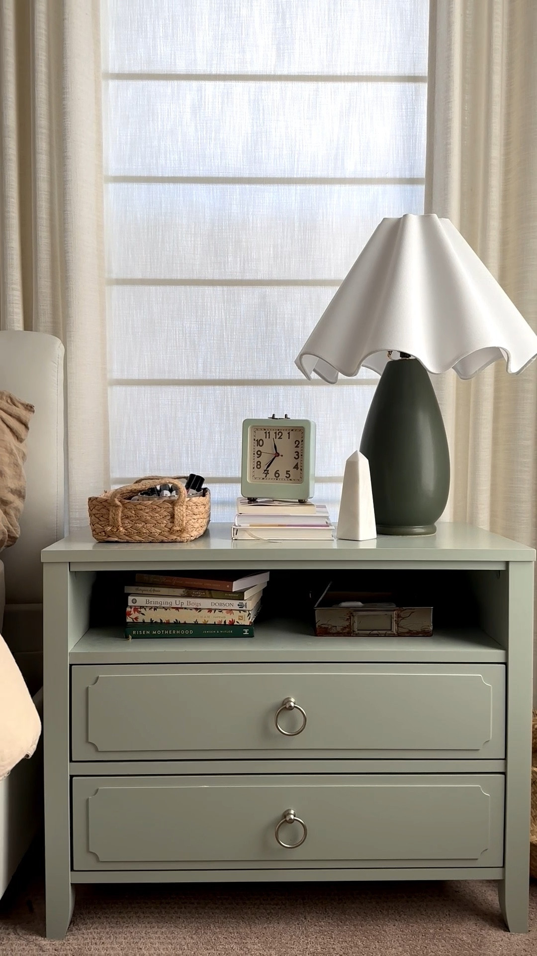 My favorite lamp is 50% off! Comes in two colors but let me tell you that green 😍 and that shade 😍😍 *swoon* 