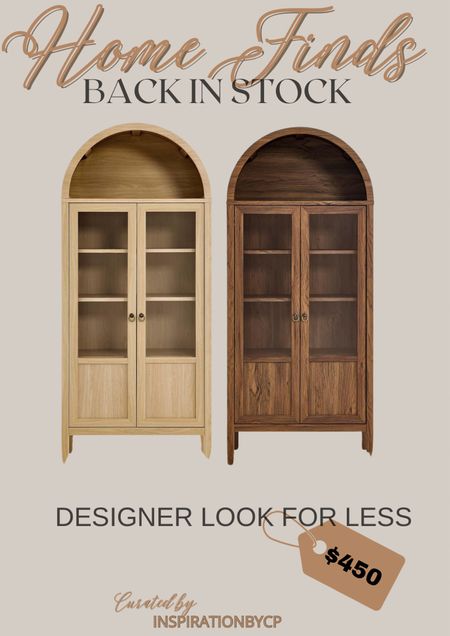 These designer look for less arched cabinet are back in stock starting at $450
Amazon home, arched cabinet, modern organic, Amazon find, look for less, sale alert

#LTKSaleAlert #LTKHome