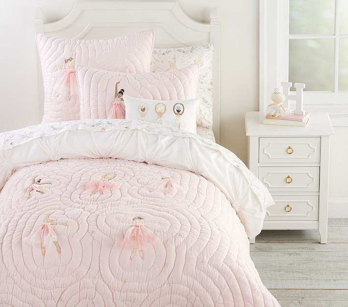 Ballerina Quilt & Shams | Pottery Barn Kids
