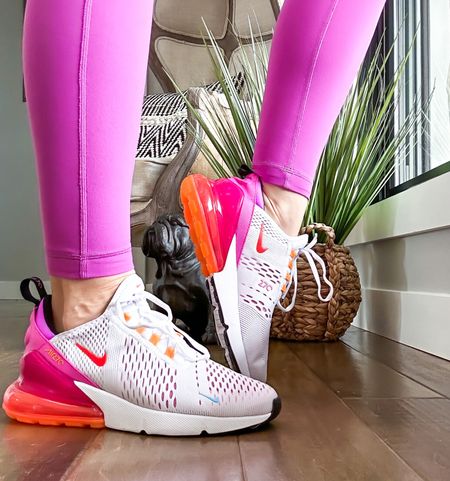 💗🧡 The best color combo for summer in my opinion!!! My favorite sneakers are out in a NEW color. I couldn’t grab them fast enough. They come in a ton of colors. 
*Fit Tip- runs TTS

#springsneakers #summersneakers #springbreak #springbreaksneakers #vacationsneakers #travelsneakers #nike #womensnike #nikeairmax270 #nikeairmax #nikesneakers

#LTKtravel #LTKSeasonal #LTKshoecrush