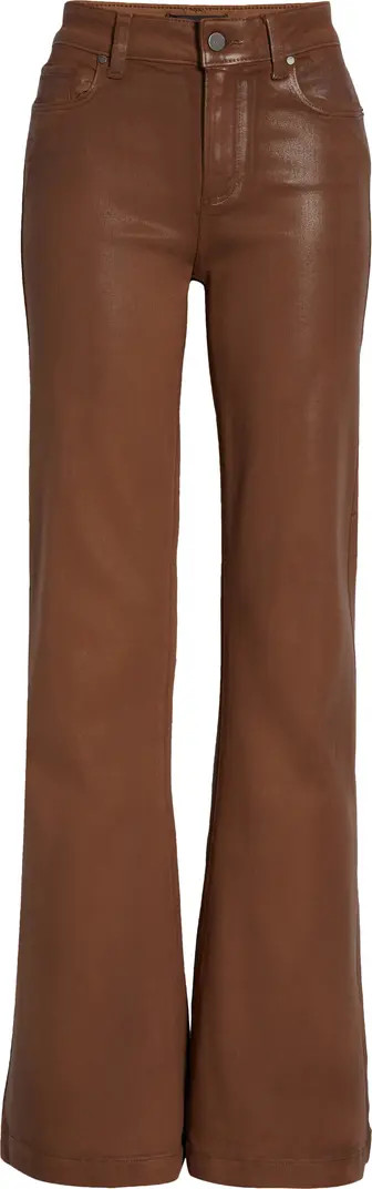 Women's Genevieve Coated Wide Leg Jeans | Nordstrom