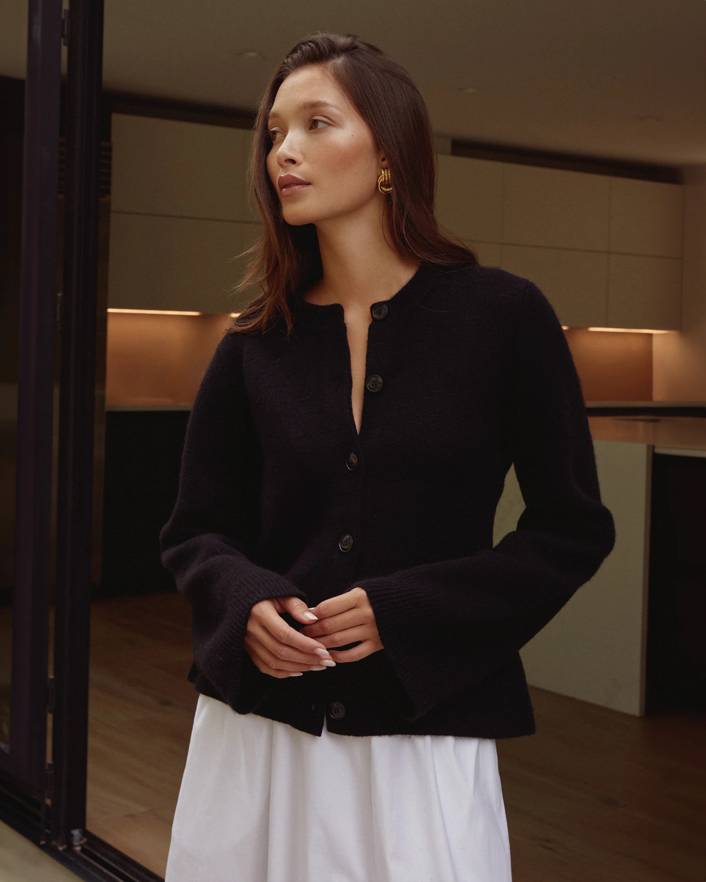 Averie Wool-Cashmere Cardigan | Few Moda