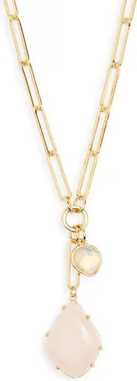Nordstrom Semiprecious Stone Pendant Y-Necklace | Nordstrom | Nordstrom