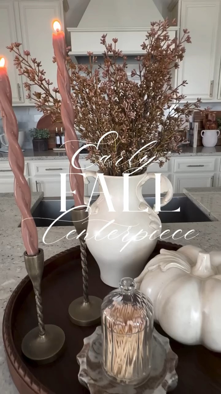 ✨ If you’re craving fall but don’t want to go full pumpkin overload just yet… this is for you. 🤎🍂

One of my favorite ways to decorate for early fall is by creating a centerpiece that feels warm, layered, and timeless enough to last all season long.

The mix of natural textures, warm metals, and soft neutrals gives that cozy early fall feeling without being overly seasonal.

The best part? You can enjoy this centerpiece from now through Thanksgiving with just a few simple swaps.

#targethomefinds #falldecorideas #earlyfalldecor #kitchendecor #seasonalstyling

#LTKHome #LTKSeasonal