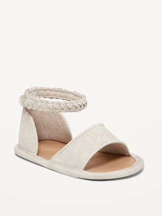 Faux-Suede Braided Sandals for Baby | Old Navy (CA)