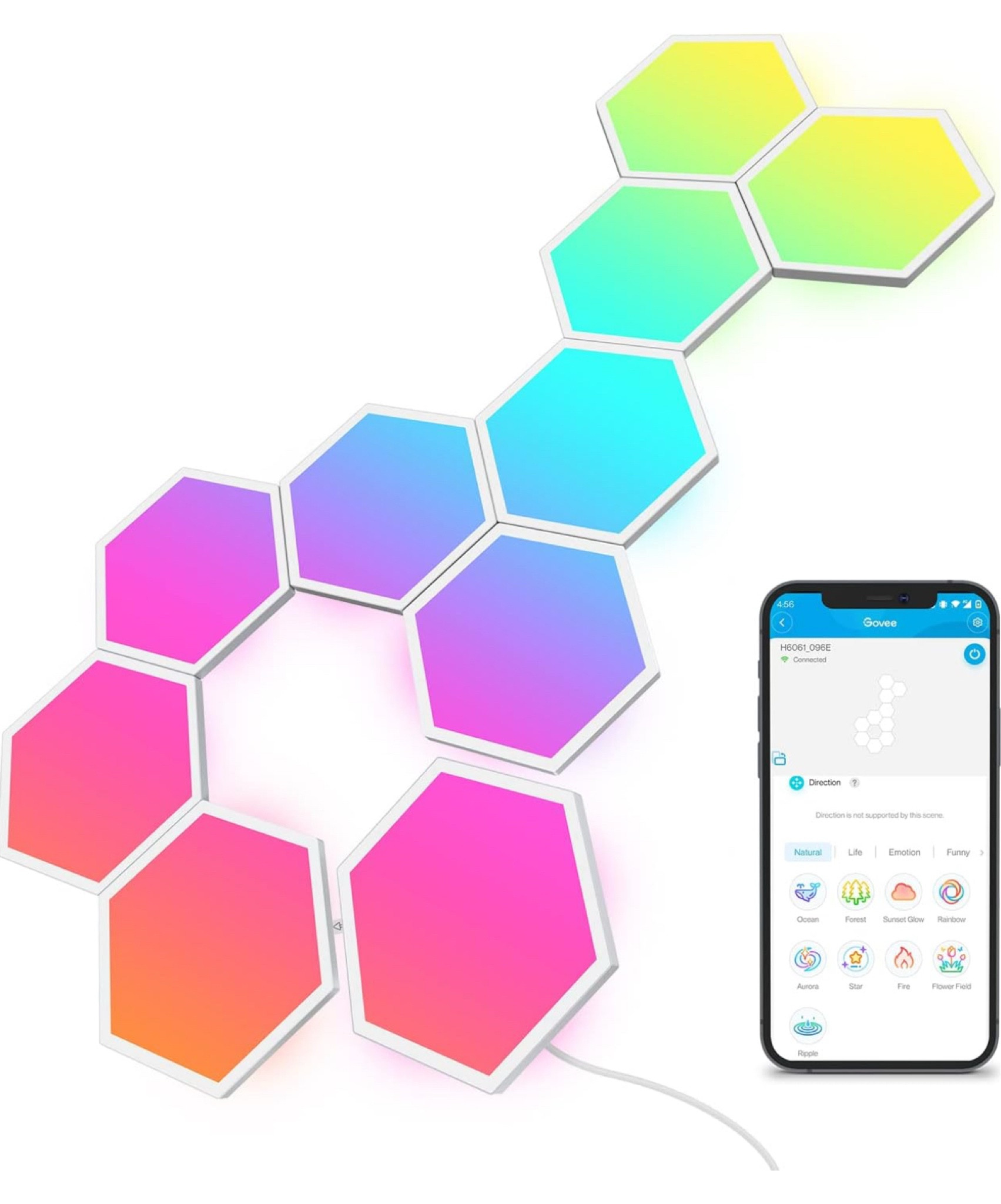 44% off plus $10 off 🎁

Govee Glide Hexa Light Panels, RGBIC Hexagon LED Wall Lights, Wi-Fi Smart Home Decor Creative Wall Lights with Music Sync, Works with Alexa Google Assistant for Indoor Decor, Gaming Decor, 10 Pack

#LTKGiftGuide #LTKCyberWeek #LTKSaleAlert