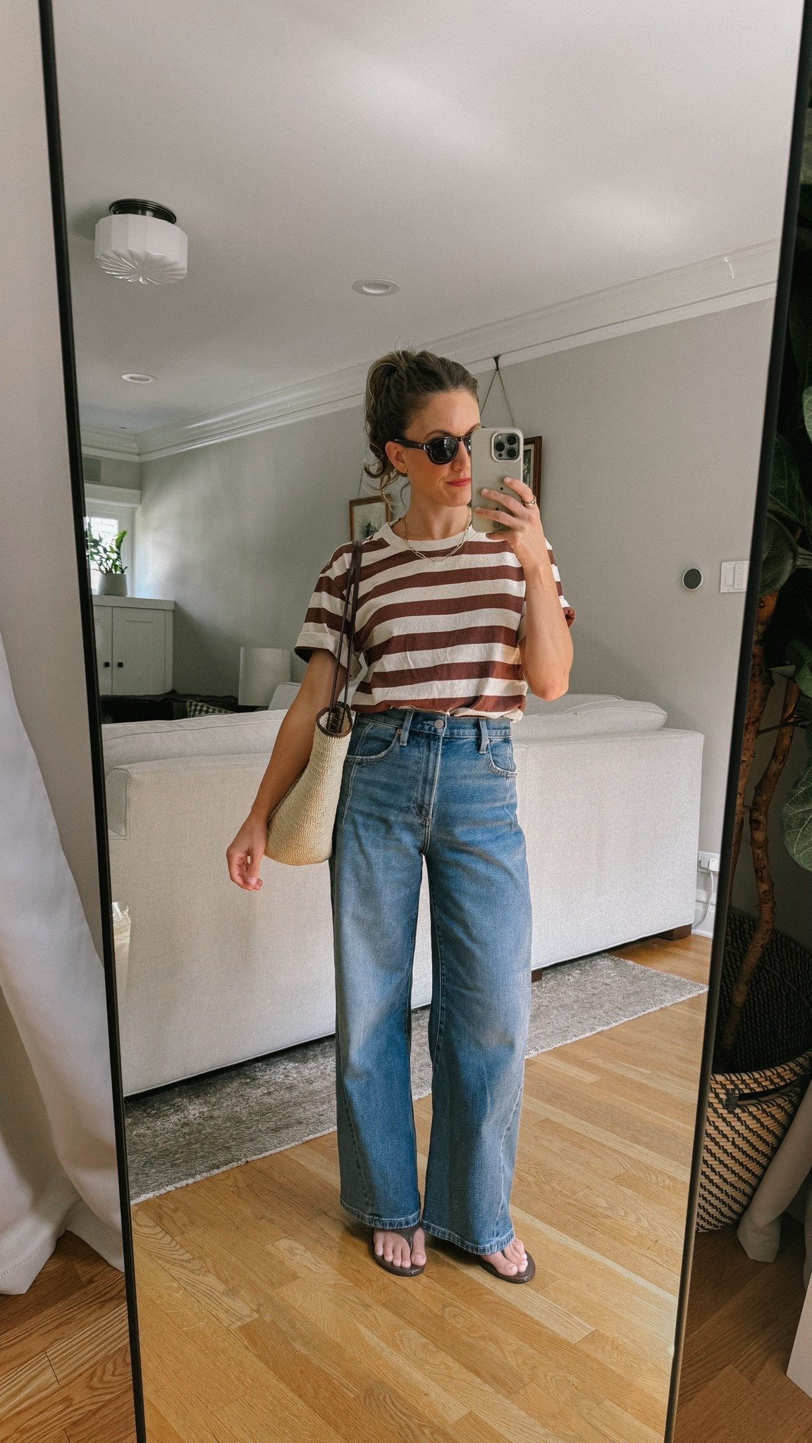 August Capsule // Day Twenty

Faherty tee, XS, TTS for an oversized fit. Pistola denim, 25. TTS, petite friendly. J.Crew sandals, similar linked. Sèzane bag. Quince sunglasses.

#LTKootd #LTKOver40 #LTKPetite