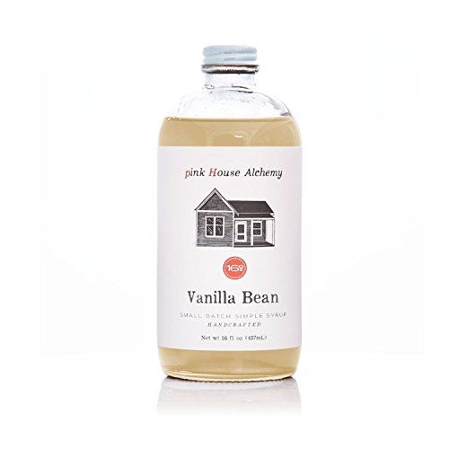 Pink House Alchemy Vanilla Bean - Simple Syrup 16 oz Cocktail Drink Mix - Use To Flavor Coffee - ... | Amazon (US)