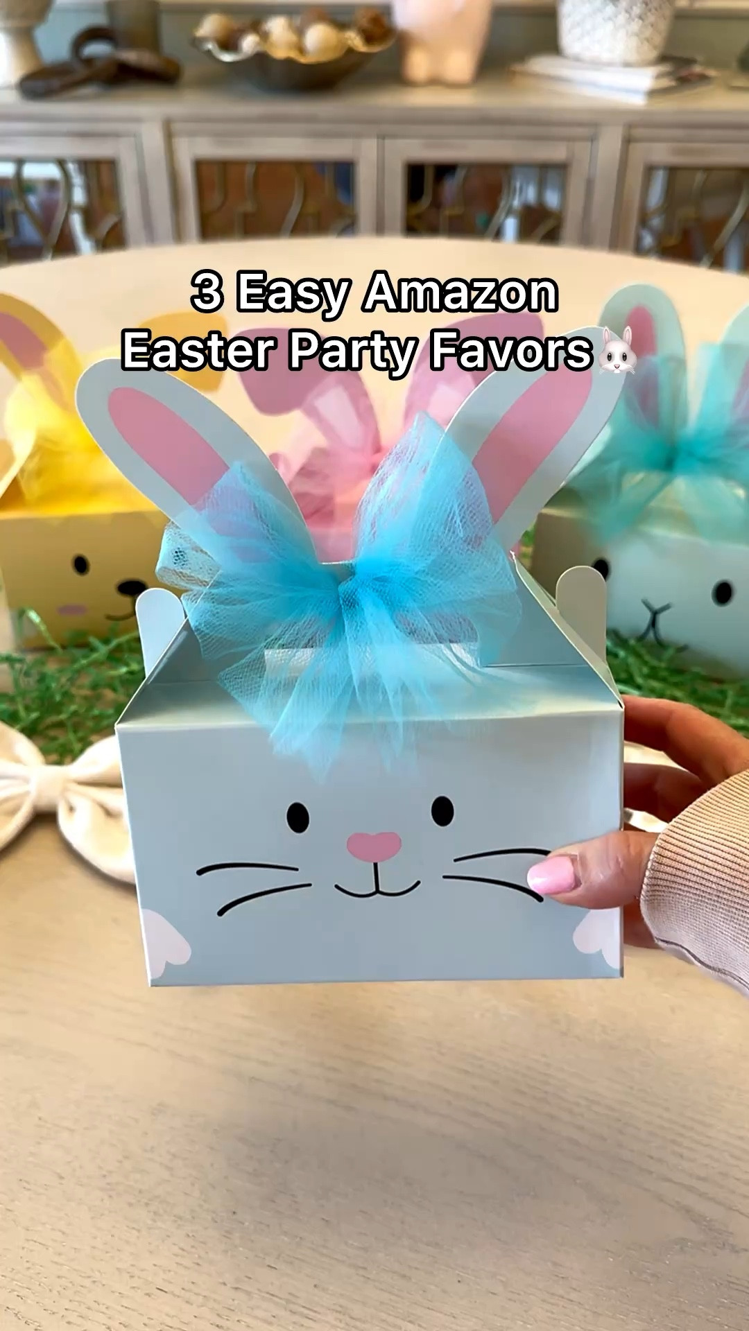 3 Easter party favors that look boutique but are so easy to make 🐰✨

Perfect for Easter lunch place settings, Easter egg hunts, or little gifts for friends and teachers.
Making everyday a celebration 🎉 
#eastergiftideas #easterpartyideas #diygifts #springgiftideas #easterdiy

#LTKHome #LTKKids #LTKSeasonal