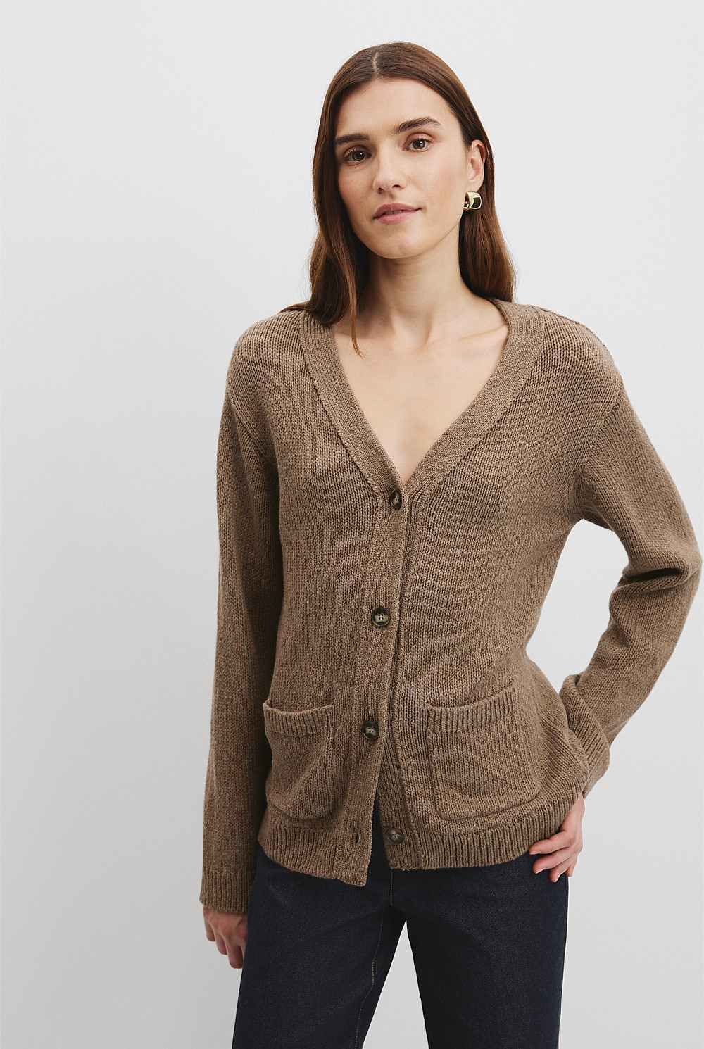 Relaxed Knit Cardigan | Country Road