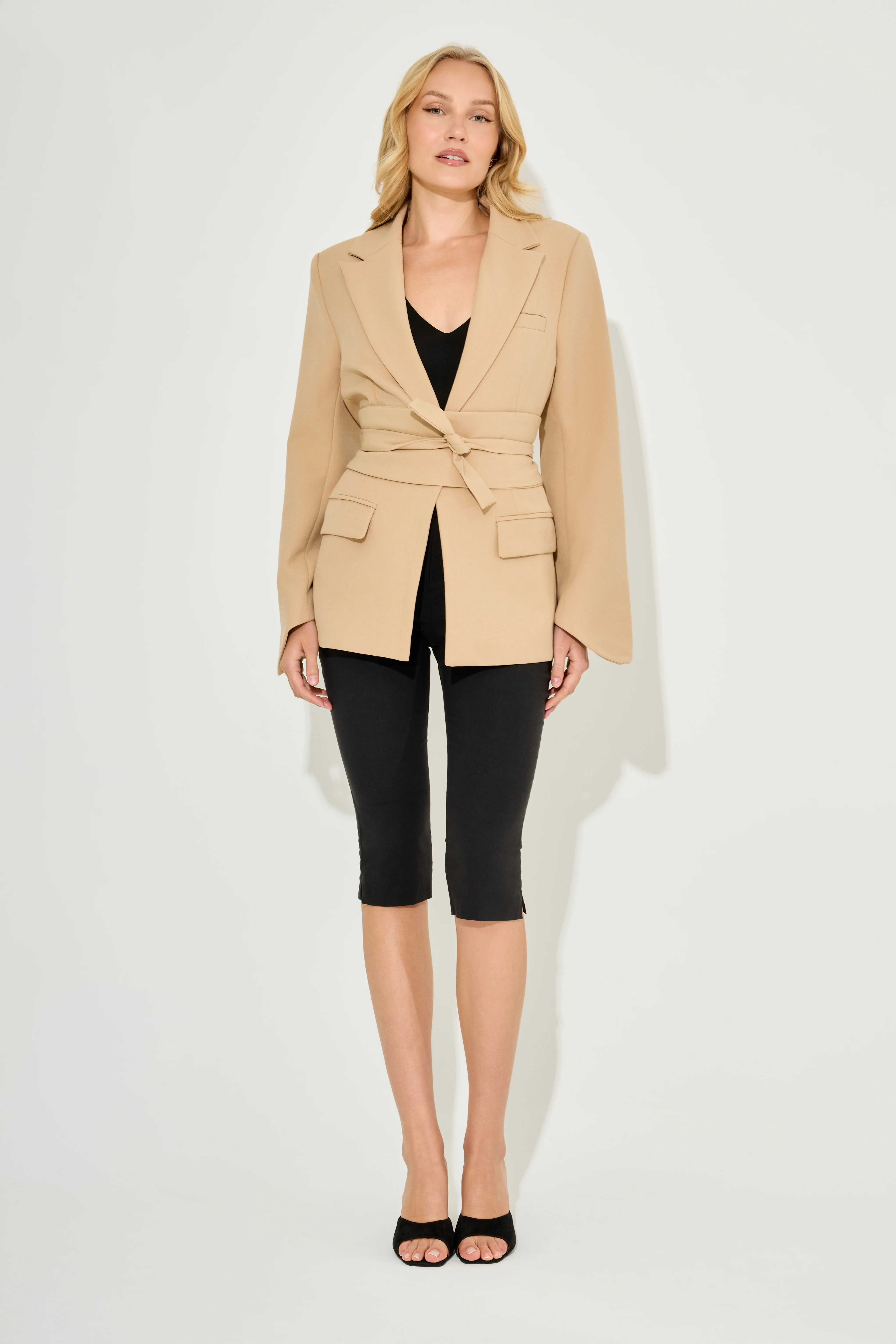 Belted Blazer | Odd Muse