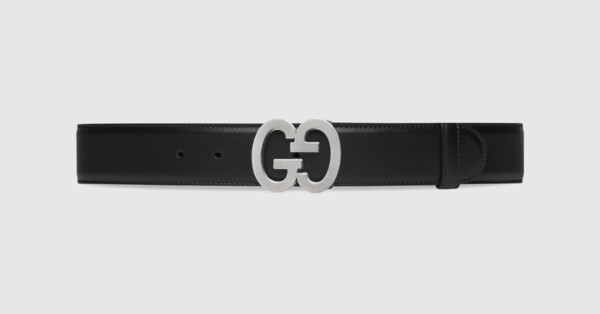 GG buckle wide belt | Gucci (US)